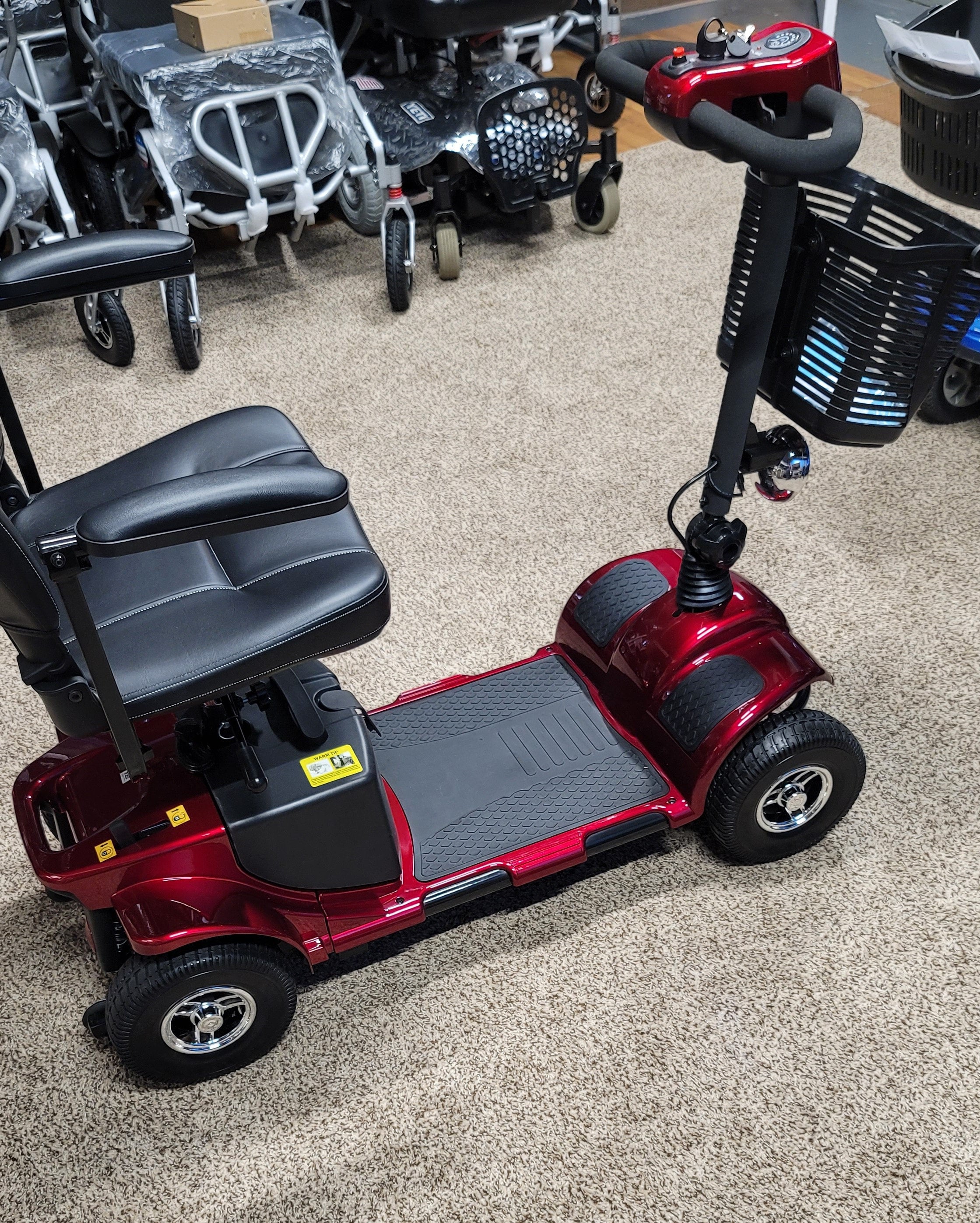 Deluxe 4 Wheel Scooter Dave's Mobility 3363958900